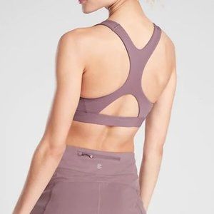 NWT Athleta Purple Ultimate Supersonic Bra